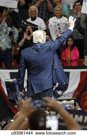 Republican presidential candidate Donald Trump campaign rally at the South Point Arena & Casino in Las Vegas View Large Photo Image Picture - Republican presidential candidate Donald Trump campaign rally at the South Point Arena & Casino in Las Vegas. Fotosearch