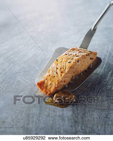 Salmon, chilli and herb sauce View Large Photo Image Stock Image - Salmon, chilli and herb sauce. Fotosearch