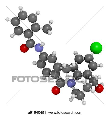 Tolvaptan hyponatremia drug molecule View Large Photo Image Stock Image - Tolvaptan hyponatremia drug molecule. Fotosearch