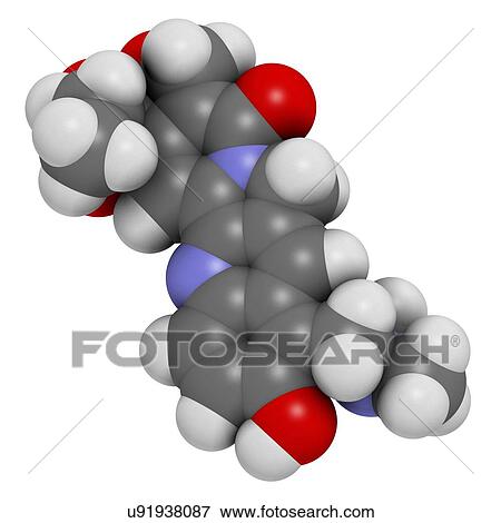 Stock Photo - Topotecan cancer drug molecule. Fotosearch