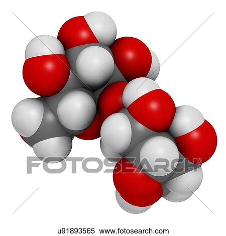 Stock Photography - Trehalose sugar molecule. Fotosearch