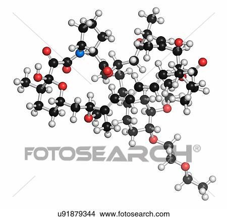 Umirolimus immunosuppressant molecule View Large Photo Image Picture - Umirolimus immunosuppressant molecule. Fotosearch