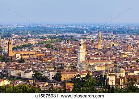 Architecture of Verona Verona, Veneto, Italy View Large Photo Image Stock Image - Architecture of Verona Verona, Veneto, Italy. Fotosearch