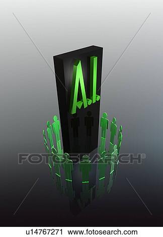 Artificial intelligence View Large Photo Image Stock Image - Artificial intelligence. Fotosearch