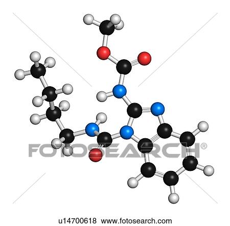 Benomyl Fungicide 分子 イラスト 写真館 イメージ館 U Fotosearch