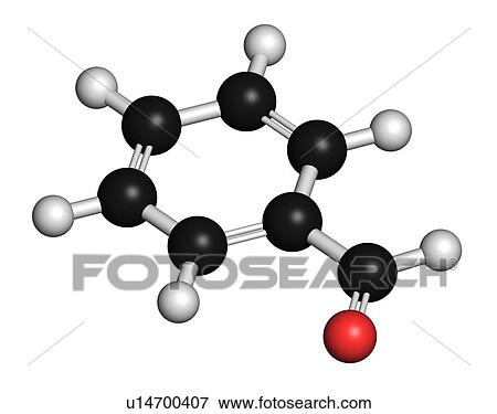 Benzaldehyde molecule, illustration View Large Photo Image Stock Photo - Benzaldehyde molecule, illustration. Fotosearch