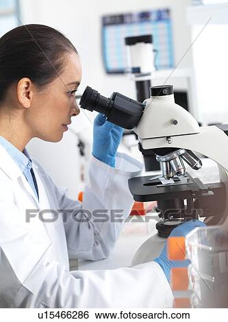 Stock Photograph - Biological research. Fotosearch