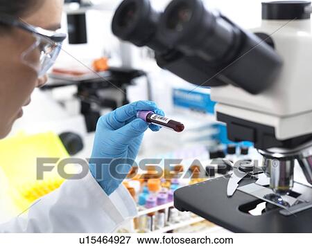 Blood analysis View Large Photo Image Stock Photo - Blood analysis. Fotosearch