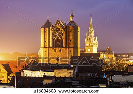 Stock Photo - Brunswick Cathedral Braunschweig (Brunswick), Lower Saxony, Germany. Fotosearch