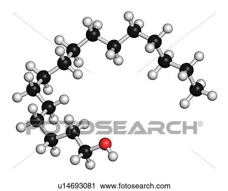 Cetyl alcohol molecule, illustration View Large Photo Image Stock Image - Cetyl alcohol molecule, illustration. Fotosearch