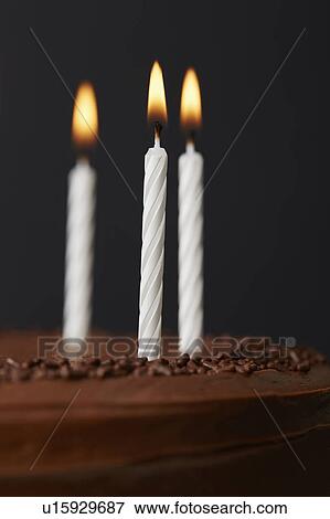 Close-up of birthday candles View Large Photo Image Stock Photo - Close-up of birthday candles. Fotosearch