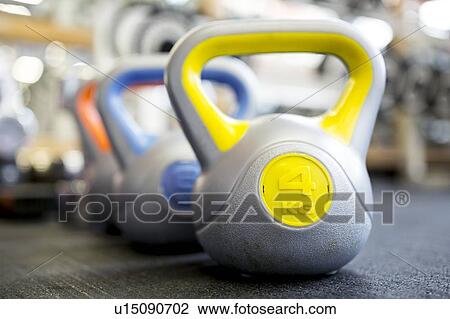 Close-up of kettlebell View Large Photo Image Stock Image - Close-up of kettlebell. Fotosearch