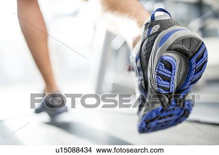 Picture - Close-up of trainer. Fotosearch