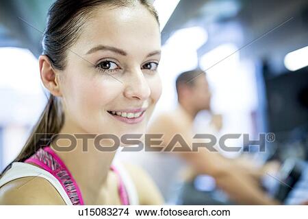 Picture - Close-up of young woman. Fotosearch