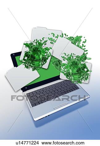 Computer virus View Large Photo Image Picture - Computer virus. Fotosearch