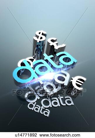 Stock Image - Data security concept. Fotosearch