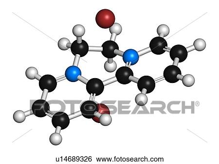 Stock Photograph - Diquat dibromide herbicide, illustration. Fotosearch