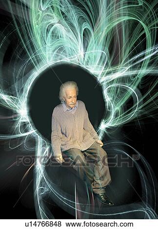 Einstein in space View Large Photo Image Stock Photo - Einstein in space. Fotosearch
