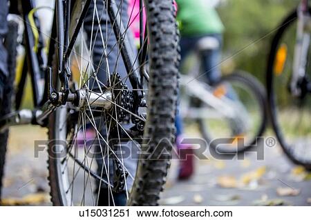 Family cycling together View Large Photo Image Stock Image - Family cycling together. Fotosearch