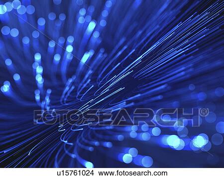 Fibre optics, illustration View Large Photo Image Picture - Fibre optics, illustration. Fotosearch