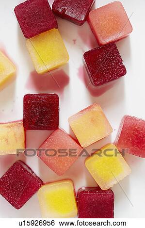 Grapefruit ice cubes View Large Photo Image Stock Photograph - Grapefruit ice cubes. Fotosearch