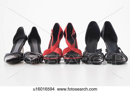 High heels in row View Large Photo Image Picture - High heels in row. Fotosearch