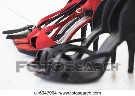 High heels in row View Large Photo Image Picture - High heels in row. Fotosearch