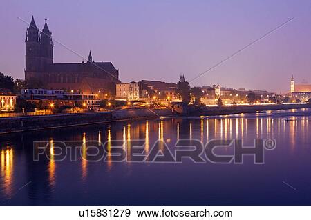 Magdeburg Cathedral Magdeburg, Lower Saxony, Germany View Large Photo Image Stock Photo - Magdeburg Cathedral Magdeburg, Lower Saxony, Germany. Fotosearch