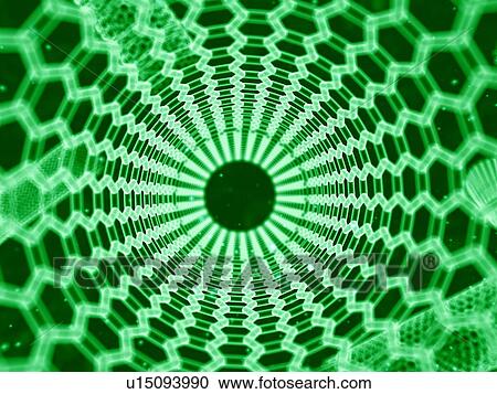 Stock Image - Nano tube. Fotosearch