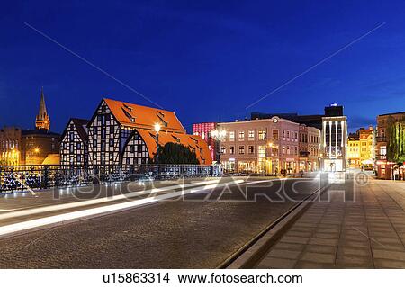 Picture - Old Town of Bydgoszcz Bydgoszcz, Kuyavian-Pomeranian, Poland. Fotosearch