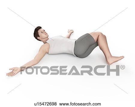 Person stretching on floor View Large Photo Image Stock Photo - Person stretching on floor. Fotosearch