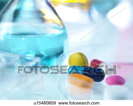 Stock Photo - Pharmaceutical research. Fotosearch