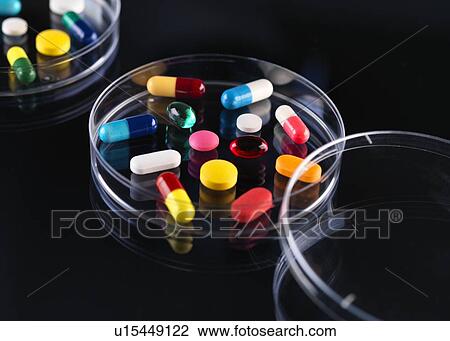 Stock Image - Pills. Fotosearch