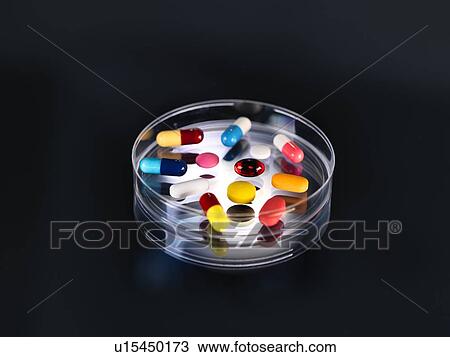 Stock Image - Pills. Fotosearch