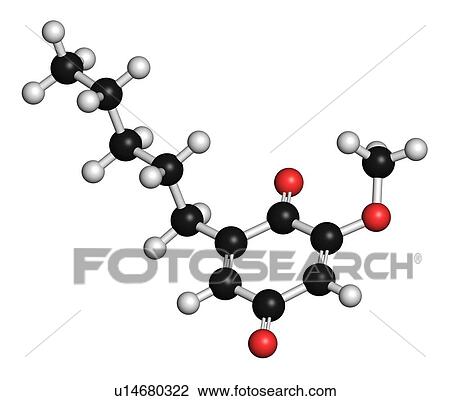 Stock Image - Primin allergen molecule, illustration. Fotosearch