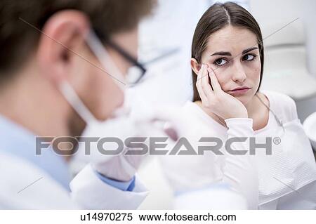 Sad patient in clinic View Large Photo Image Stock Photography - Sad patient in clinic. Fotosearch