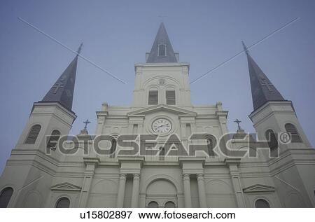 Stock Photo - Saint Louis Cathedral. Fotosearch