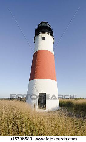 Sankaty Head Lighthouse View Large Photo Image Stock Image - Sankaty Head Lighthouse. Fotosearch