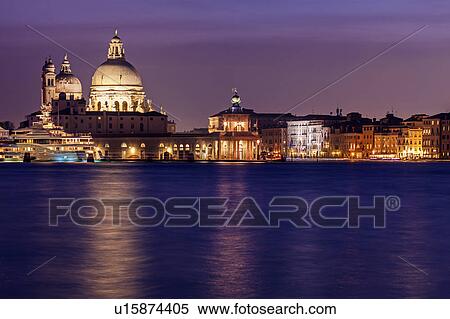 Stock Photography - Santa Maria della Salute in Venice Venice, Veneto, Italy. Fotosearch