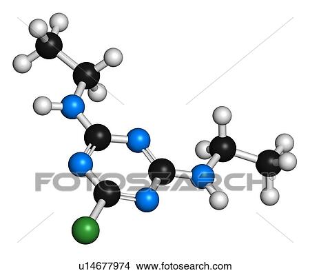 Simazine herbicide molecule, illustration View Large Photo Image Picture - Simazine herbicide molecule, illustration. Fotosearch