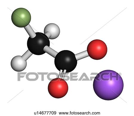 Stock Photo - Sodium fluoroacetate, illustration. Fotosearch
