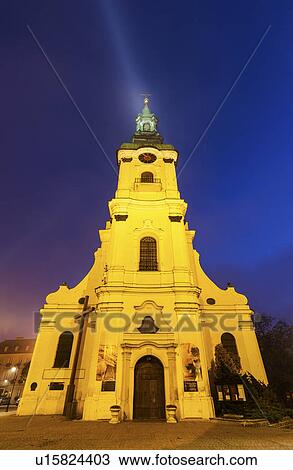 Stock Image - St Joseph Church in Kalisz Kalisz, Greater Poland, Poland. Fotosearch