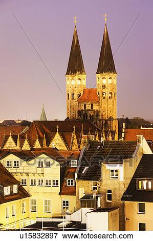 Stock Photo - St Martini church in Braunschweig Braunschweig (Brunswick), Lower Saxony, Germany. Fotosearch