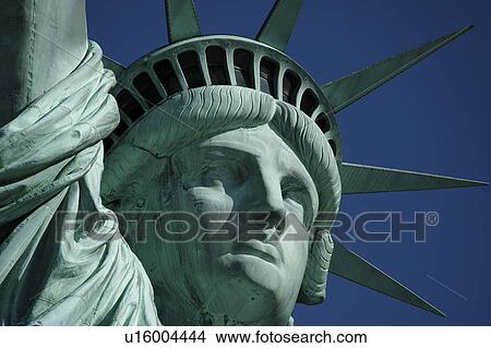 Picture - Statue of Liberty against clear sky. Fotosearch
