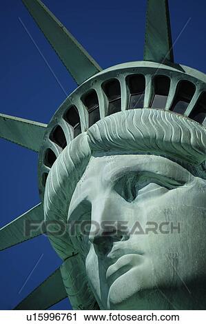 Statue of Liberty against clear sky View Large Photo Image Stock Image - Statue of Liberty against clear sky. Fotosearch
