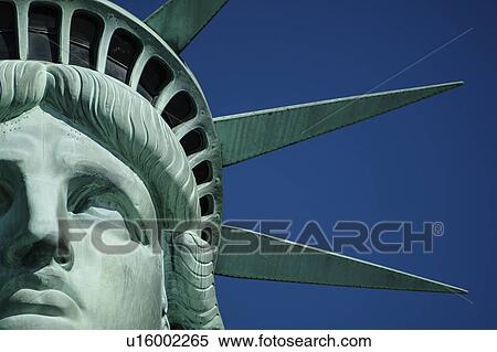 Stock Photography - Statue of Liberty against clear sky. Fotosearch