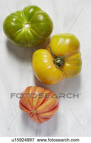 Stock Photo - Tomatoes on white background. Fotosearch