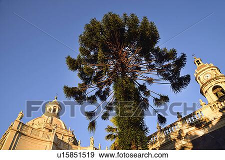 Stock Photo - Tower and dome of 11th century cathedral. Fotosearch