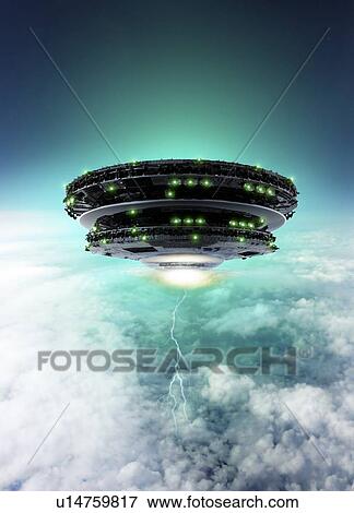 Stock Photo - UFO. Fotosearch
