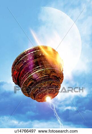 Stock Photo - UFO. Fotosearch